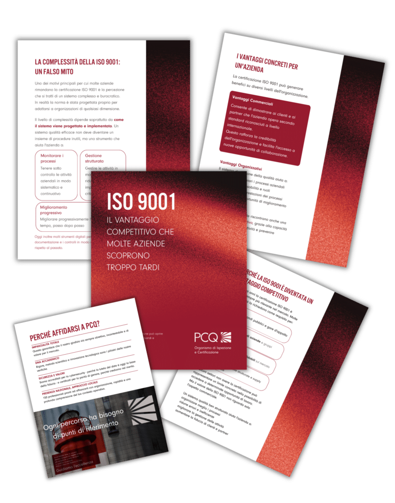 contenuto guida certificazione iso 9001